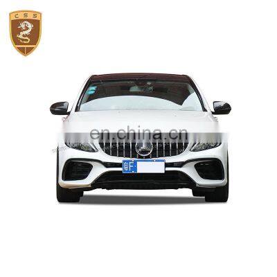 Hot selling car bumper body parts for  C class W205 to C65s body kit