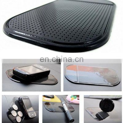 Black Car Mobile Phone Holder Car Dashboard Sticky Pad Dashboard Sticky Pad Mat Silicone Gel Dash - Anti-Slip