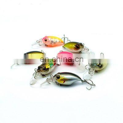 Hot Selling New Product 38mm 6g  Crank Lures With 3D eyes