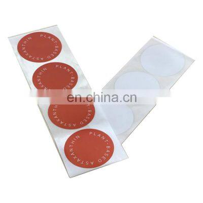 Wholesale colorful sticker custom self-adhesive labels