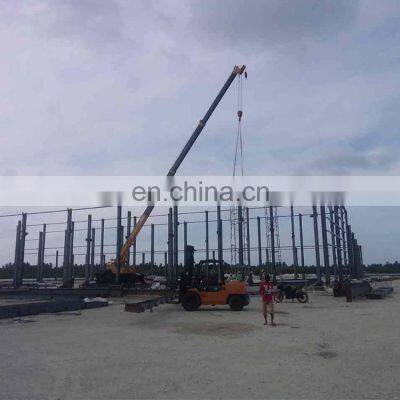 Light Structural Construction Prefab Warehouse roof steel frame system suppliers