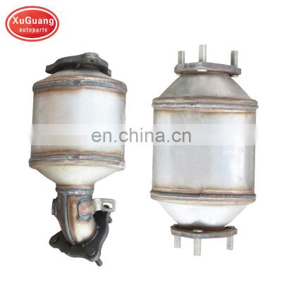 XUGUANG fit Chevrolet Captiva 2.4 front and second part direct fit three way catalytic converter