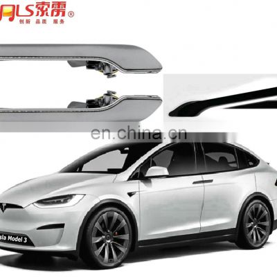 Factory Sonls Electrical Carbon Fiber Automatic Door handle For Tesla Model 3/Y 2021