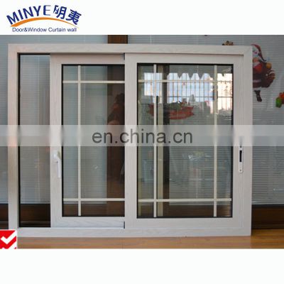 High quality vinal upvc sliding window REHAU pvc profile window