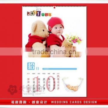 Top quality with colorful calendar printing