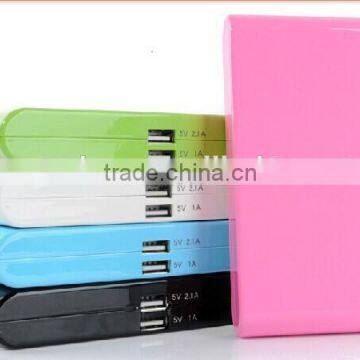 High quality 20000mha with 4light function portable power bank ajy8003 universal portable power bank