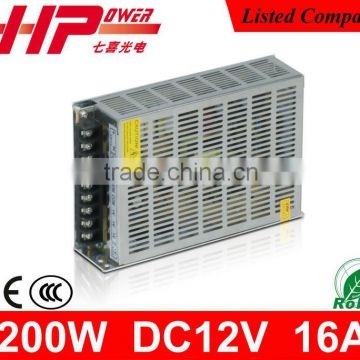 China factory sell CE RoHS approved 200w 12v dc input atx power supply