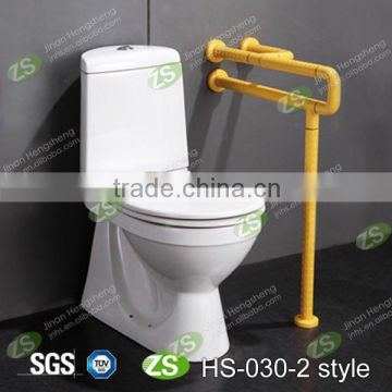 High quality new design wall mounted stainless steel auto assist grab bar for bathroom with nylon cover
