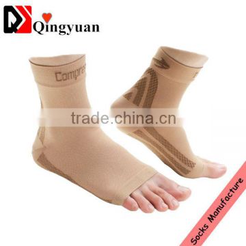 women men wholesale polyester socks compression sleeve foot open toe socks                        
                                                Quality Choice