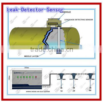 petrol fuel filling station underground SF tank leakage detector with digital alarm ability for oil &water leak