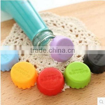 food grade colorful silicne rubber cap/stopper siicone bottle cap