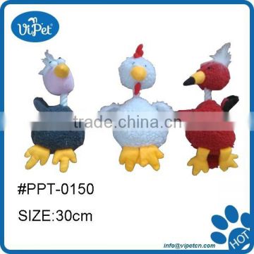 Lovely colorful chicken animal Plush Pet Toy