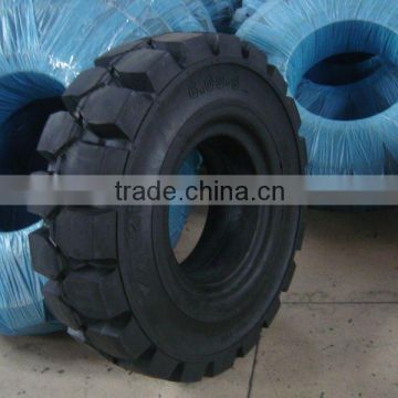 solid forklift tire 815x15