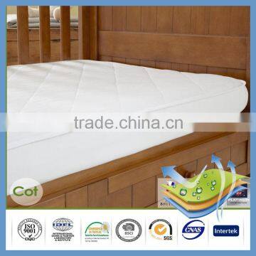 breathable 100% waterproof crib watter proof matrees cover
