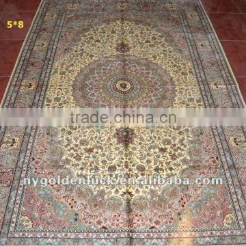 5x8 400L carpets handmade persian silk