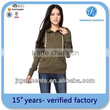 wholesale plain zip hoodies