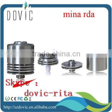 2015 Tobeco wholesale e cig N23 RDA Atomizer new product Mina Atomizer mina rda