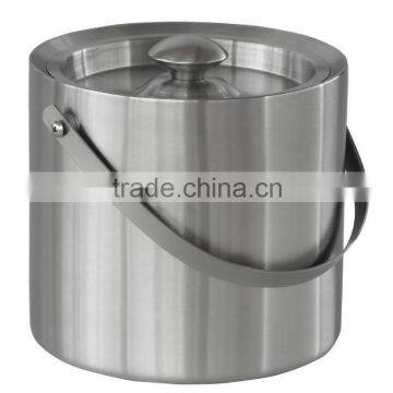 Beer cooler ice bucket stainless steel