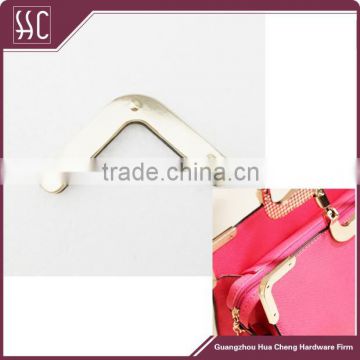 light gold metal bag corner,handbag corner,bag accessory