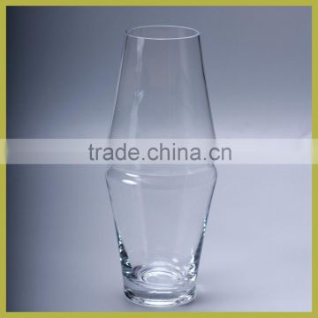 clear decorative glass vase for sale
