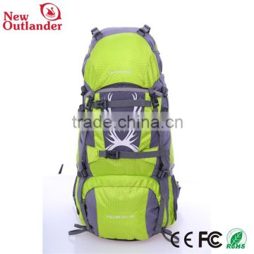 outdoor sports hiking backpack waterproof rucksack 70l