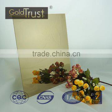 304 gold mirror stainless steel sheet titanium coated