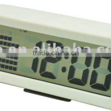 NEW ARRIVAL promotional backlight redio controlled table clock RL353