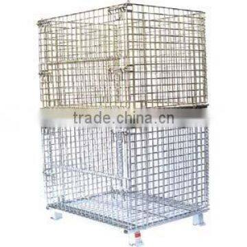 Foldable mesh cages