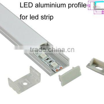 Manufacturer selling top quality aluminium led profile for surface mounting