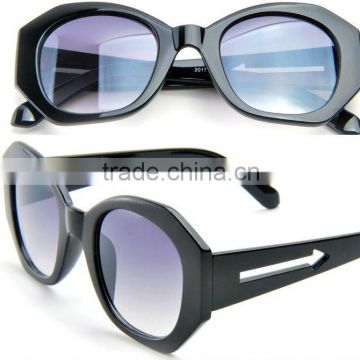 2013 big full matta black frame italy design ce sunglasses