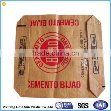 High Quality Kraft Paper Valve Bag pp cement bag