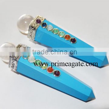 Turquoise Chakra Healing Obelisk From Prime Agate Exports | Wholesale Healing Crystals | Chakra Healing wand Supplier