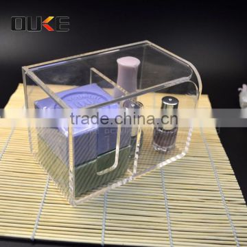 high quality clear acrylic storage box with lid