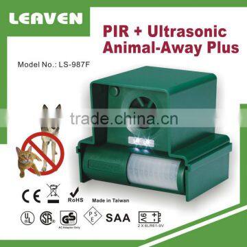 Battery operation ultrasonic repeller Animal Away