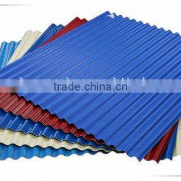 corrugated colored metal roofing sheet