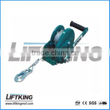 lifting marine hand winch with cable
