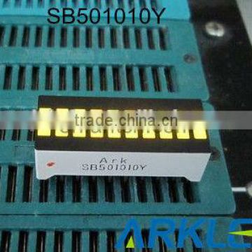 LED Bargraph Display from ARKLED the manufacturer with yellow color,7 segment led display