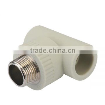 PPR Female &Male Threaded Tee Elbow Plastic Pipe Fittings