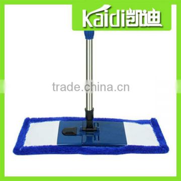 Foldable microfiber flat mop