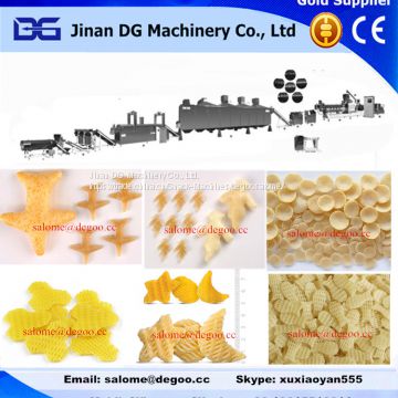 Automatic extruded potato cracker snack pellets extrusion machinery processing equipment