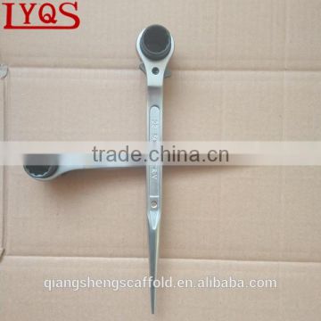 CRV head carbon steel handle ratchet podger wrench
