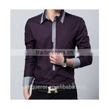 100% Latest Design Casual Italian Mens Designer Shirts MSRT0167