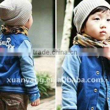 new design fashion children coat ,high quality and wholesale boys coat