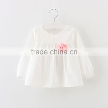 Fashion design fancy cotton flower girls autumn/winter dress fancy dresses for girls