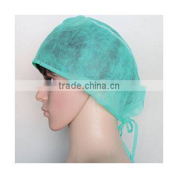 Medical disposable nonwoven nurse cap/mob cap/clip cap