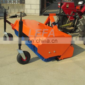 China mini farm agricultural tractor pto driven  road sweeper