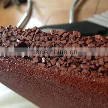 EMEI rubber pin-hole connection rubber flooring