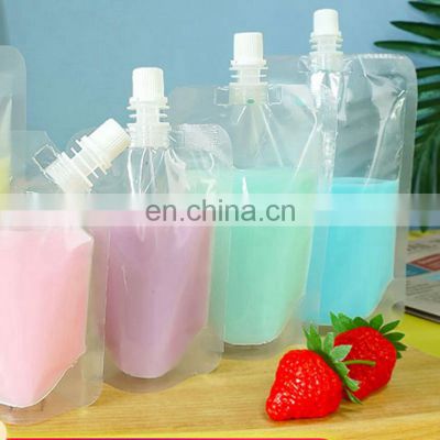 500ml 1L Aluminum Foil Spout Pouch Plastic Packaging Bag For Chemical Industrial Use Laundry Detergent Stand Up Pouch