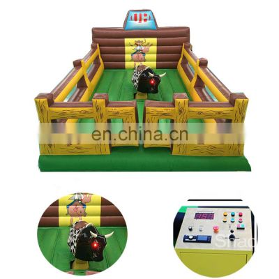 Top Quality Inflatable Mechanical Bull Mattress For Sale,Inflatable Bucking Rodeo Bull Riding Machine Costume Ride
