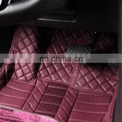 HFTM factory price wholesale custom 5d 7D  car accessories mats for VOLKSWAGEN GOLF colorful cheap  car Carpet Rugs In Roll